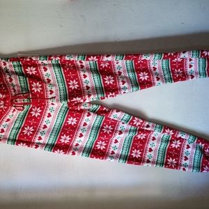 Womens christmas design sleepwear jogger